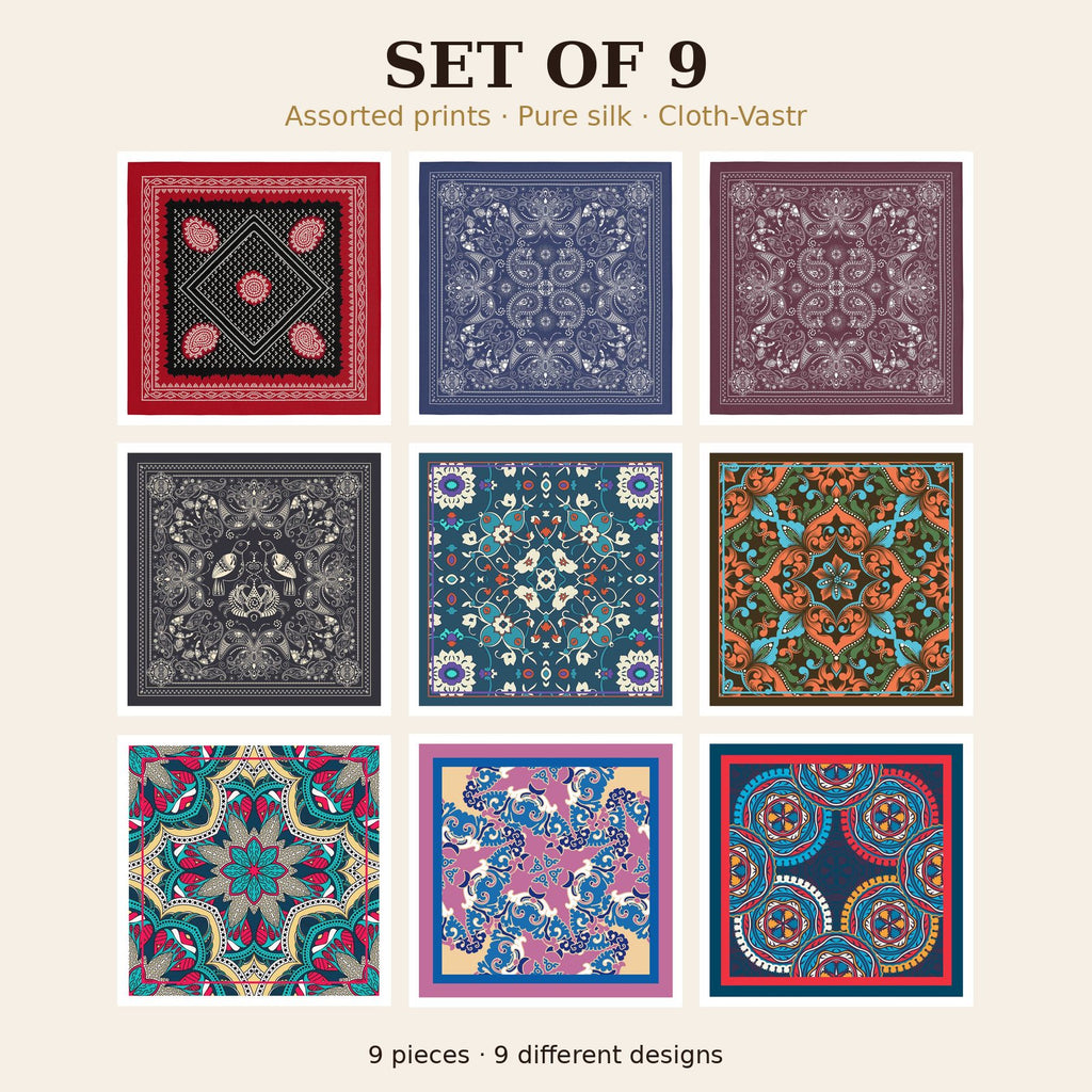 Set of 9