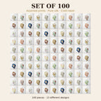 Set of 100