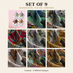 Set of 9