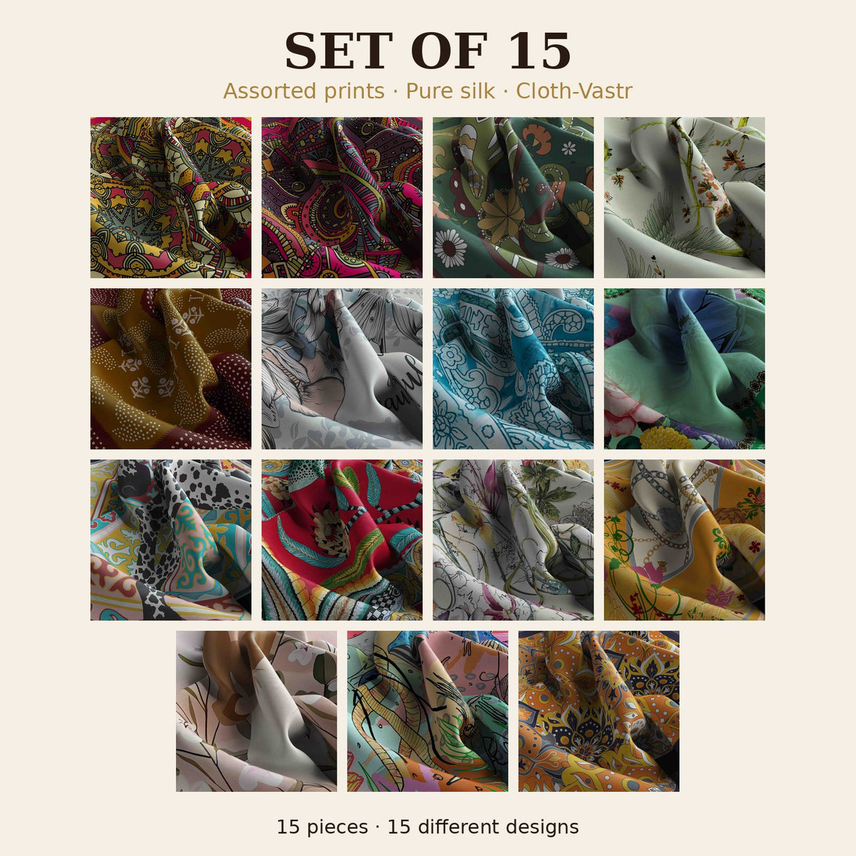 Set of 15