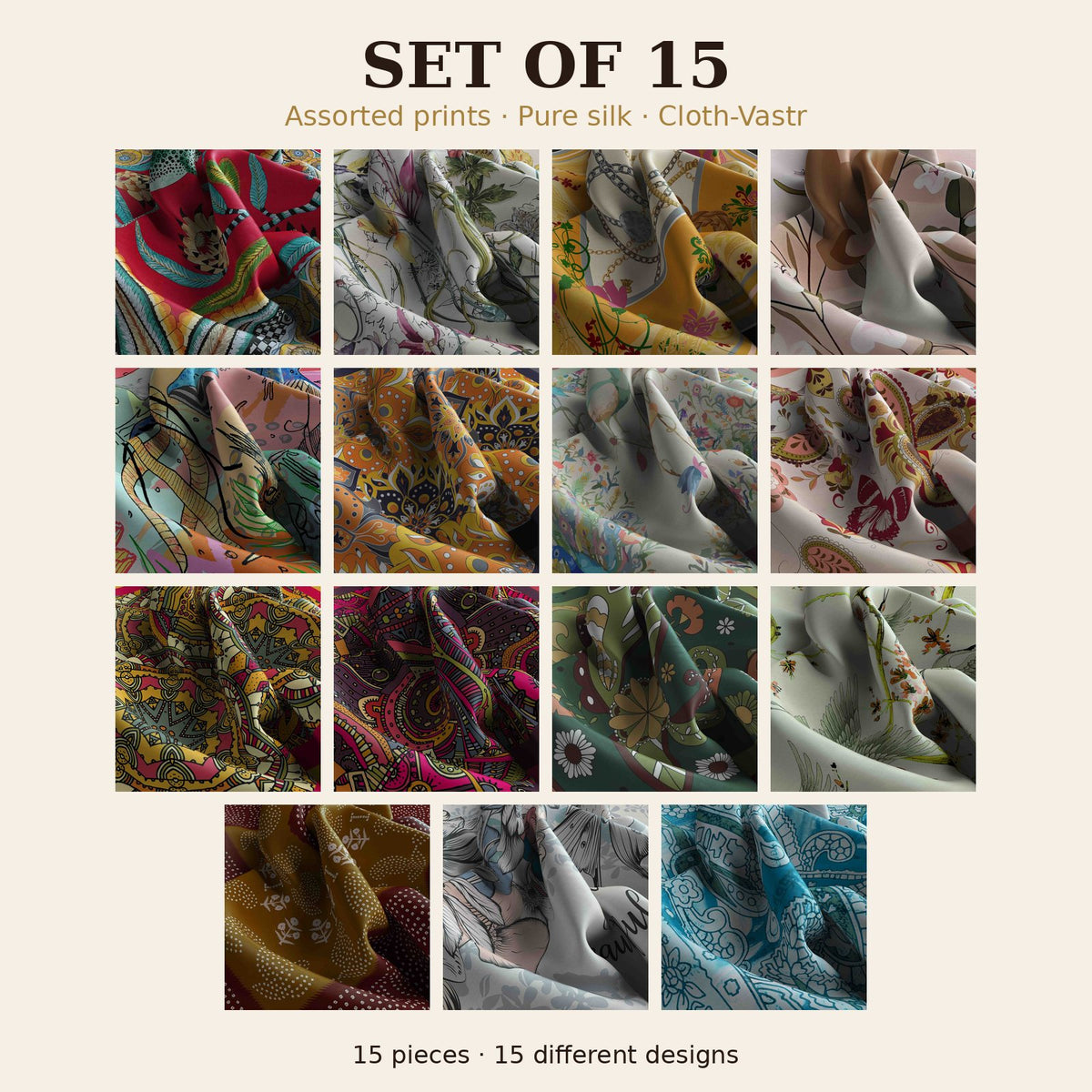 Set of 15