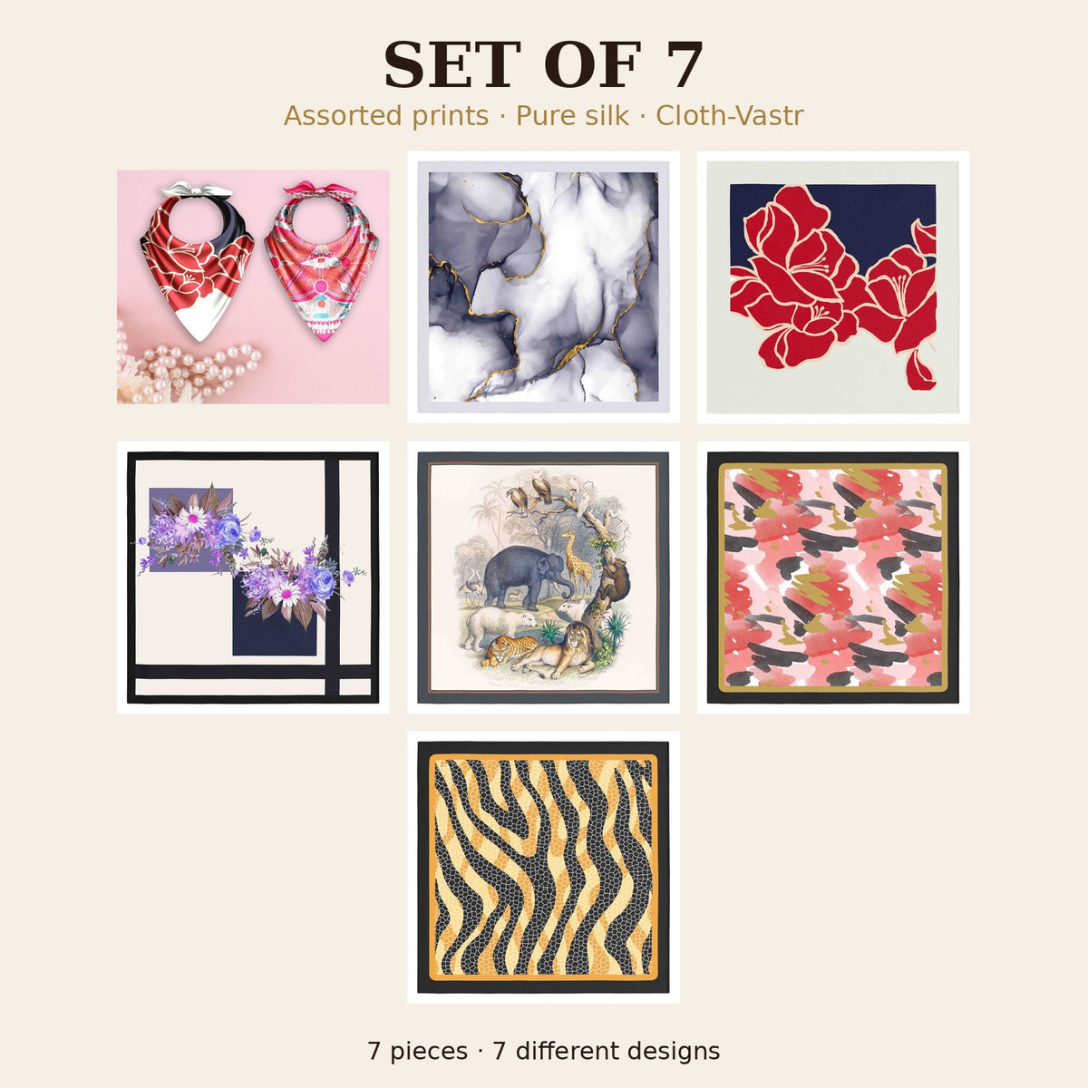 Set of 7
