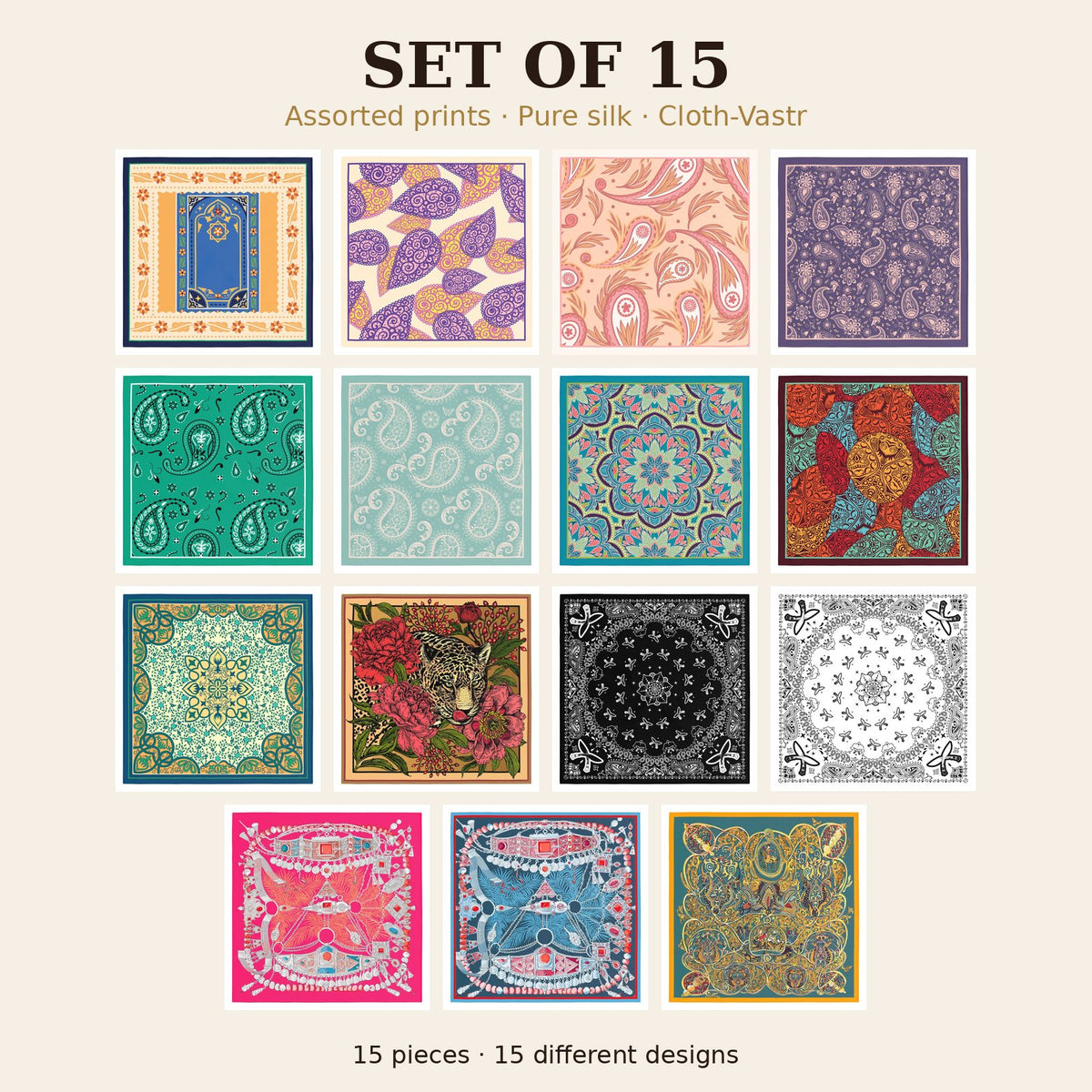 Set of 15