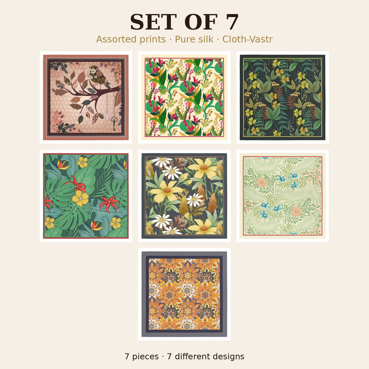 Set of 7