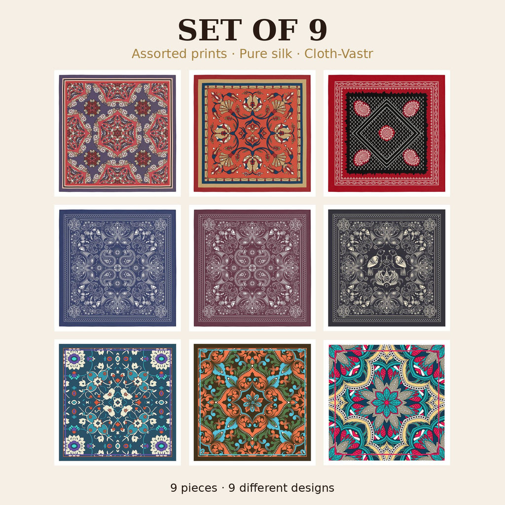 Set of 9