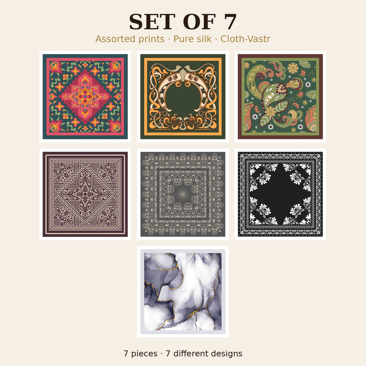 Set of 7
