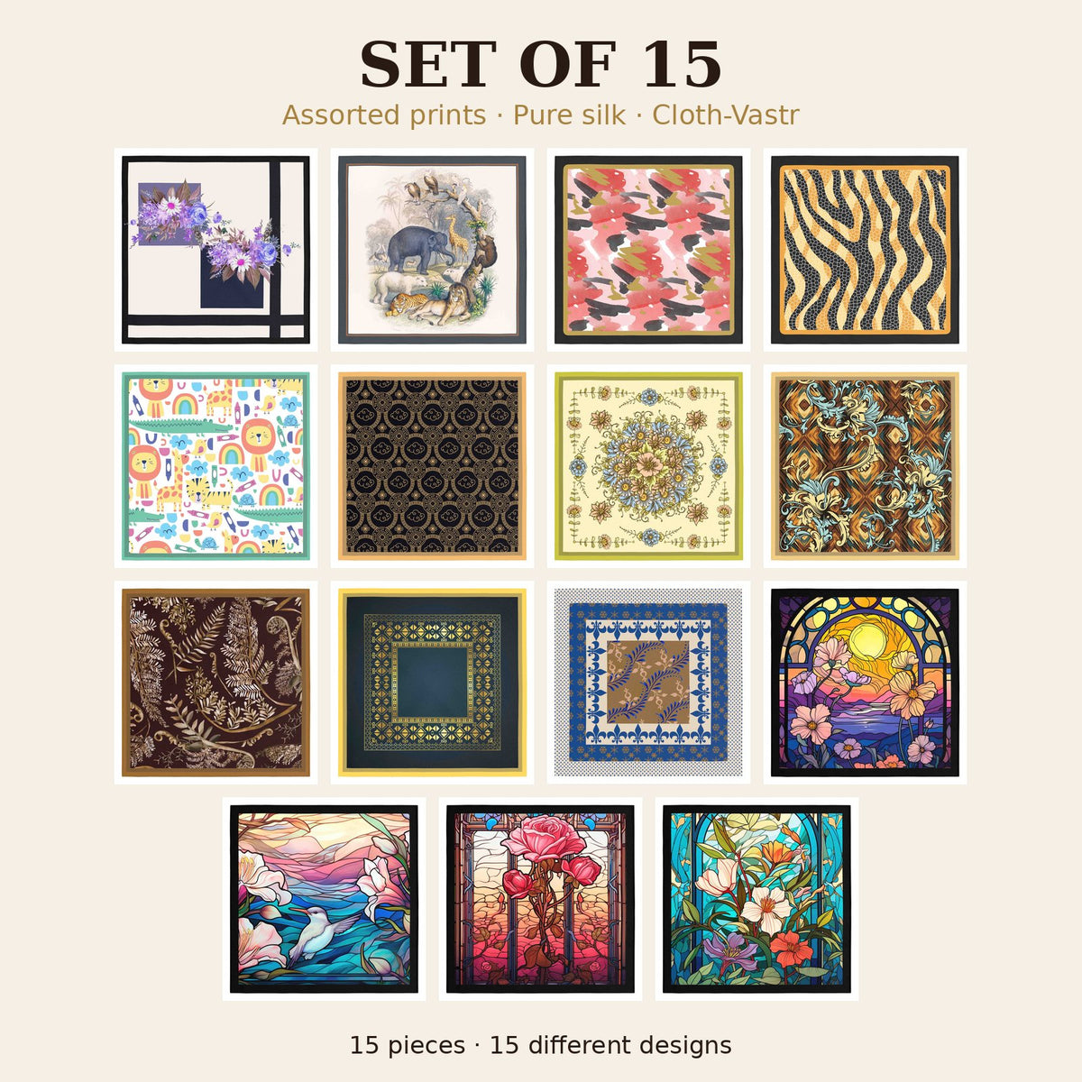 Set of 15