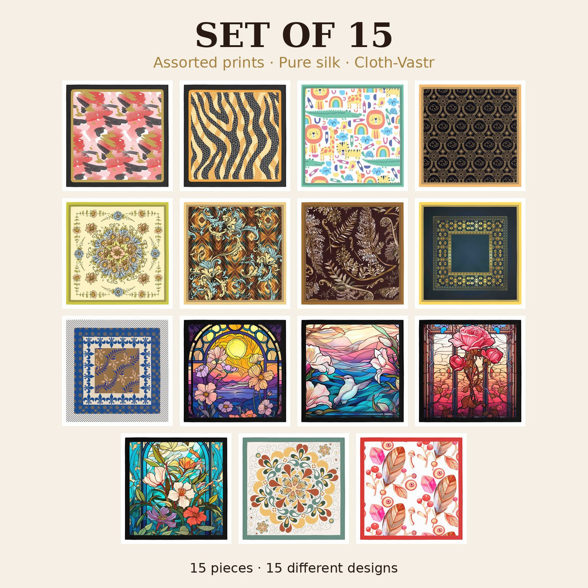 Set of 15
