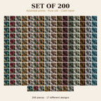 Set of 200