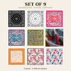 Set of 9