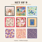 Set of 9