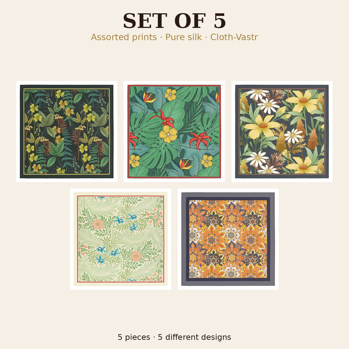 Set of 5