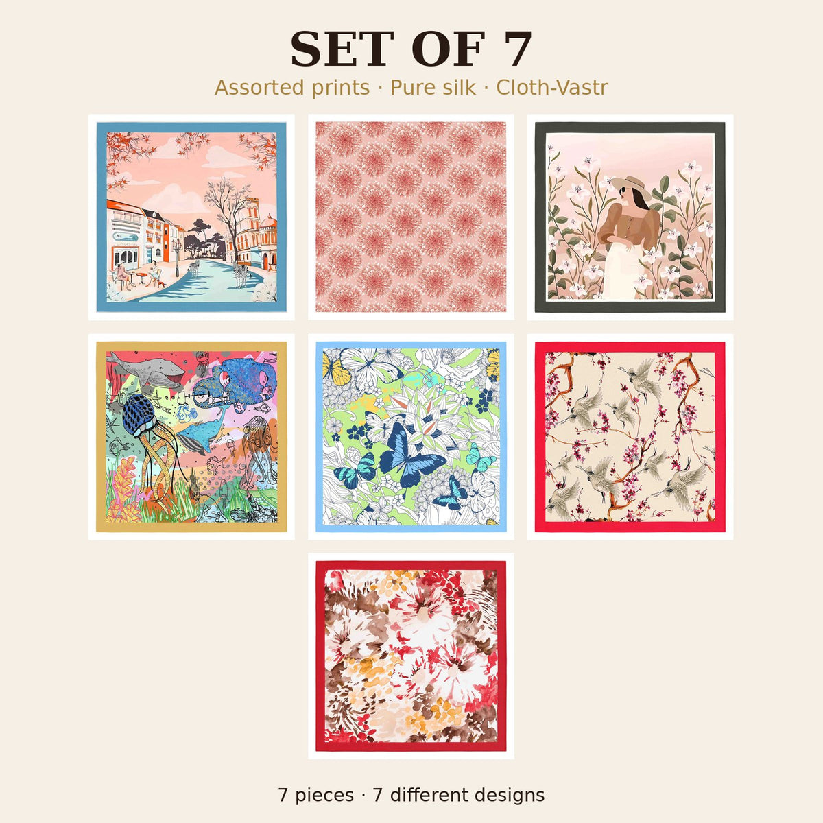Set of 7