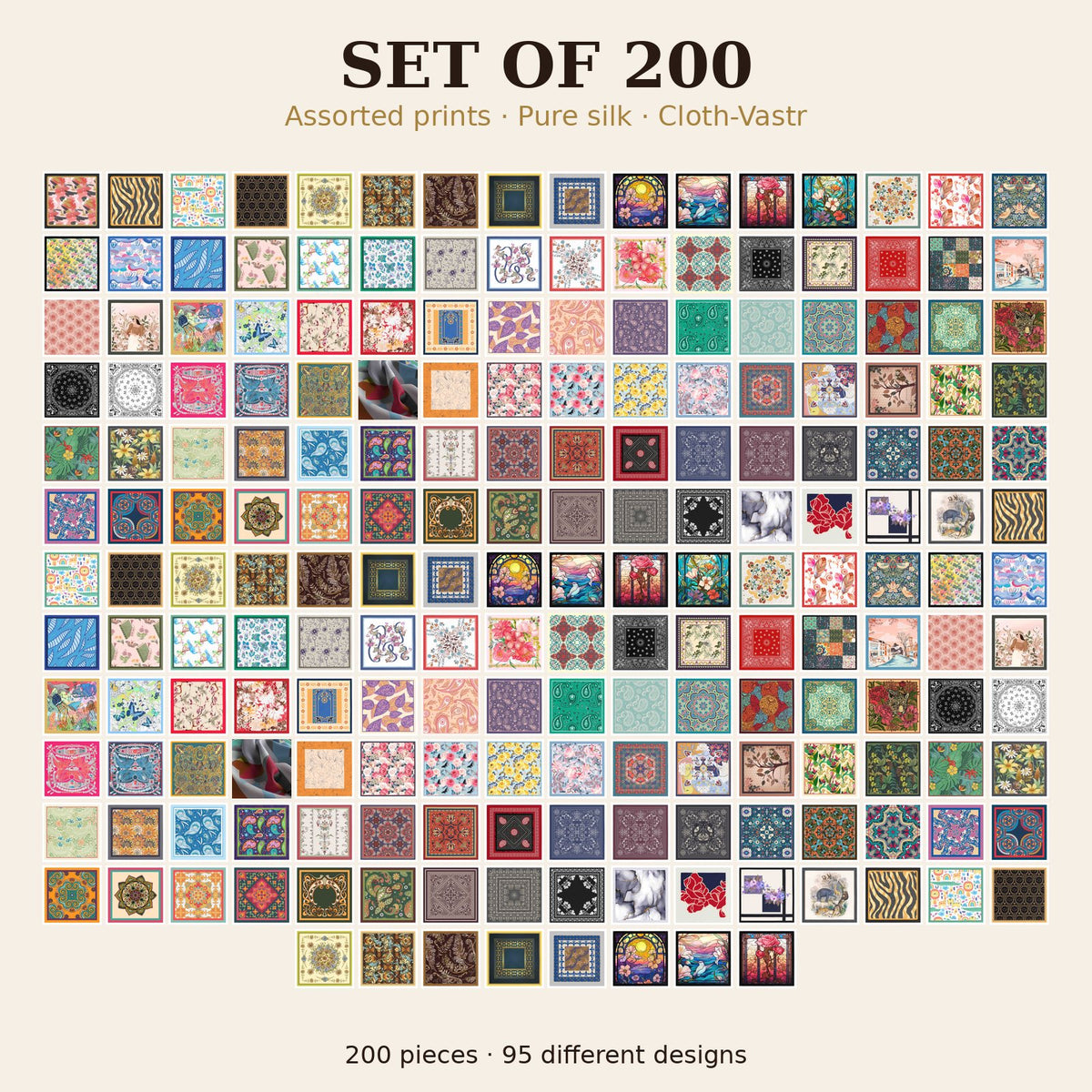 Set of 200