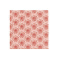Coral Lace Floral Silk Bandana Scarf – 50 × 50 cm