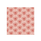 Coral Lace Floral Silk Bandana Scarf – 50 × 50 cm