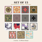 Set of 15