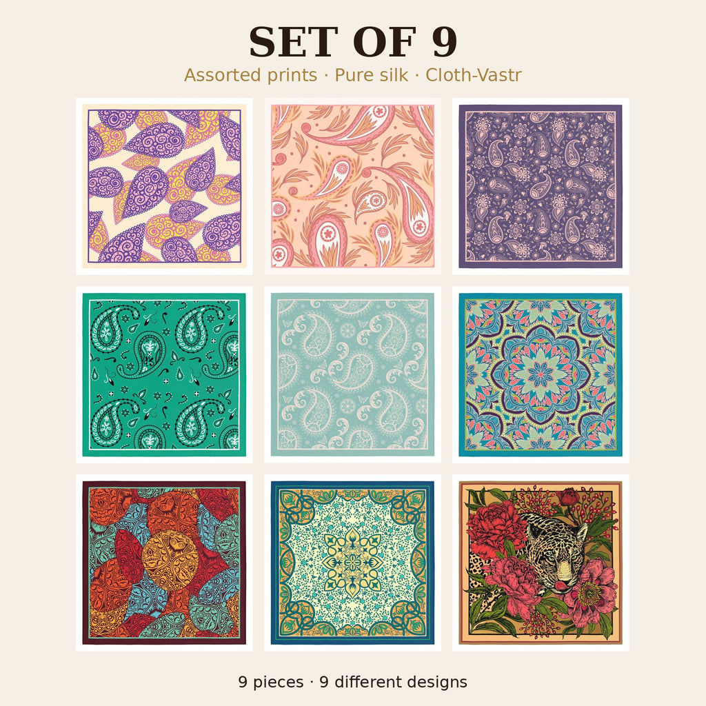 Set of 9