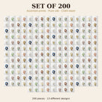 Set of 200