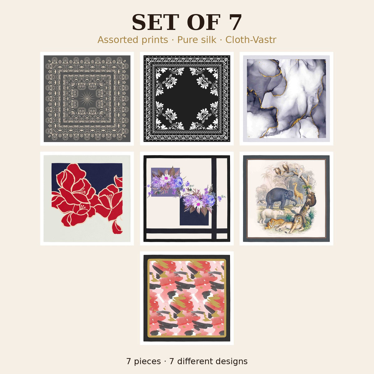 Set of 7
