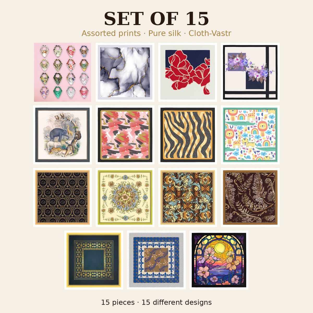 Set of 15
