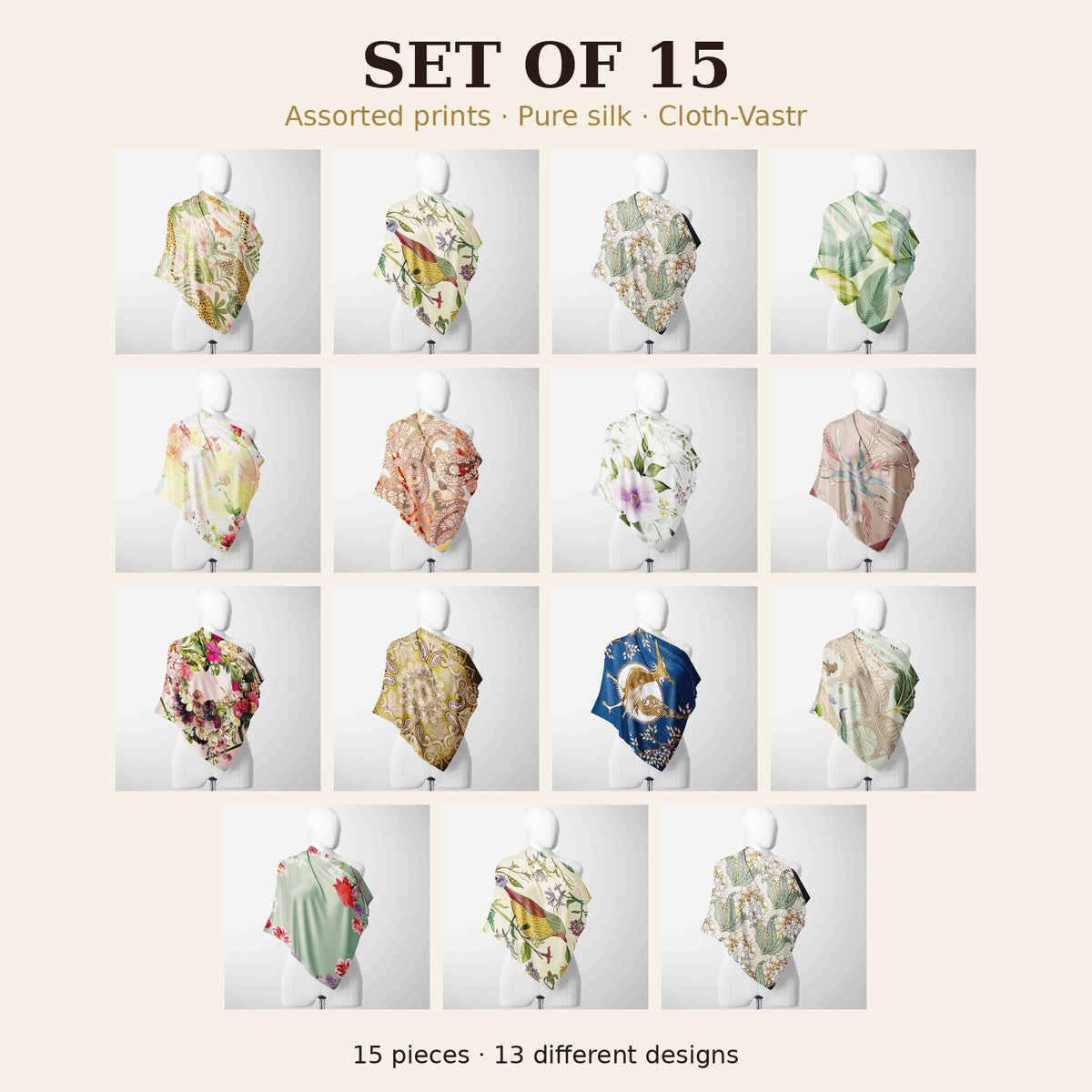 Set of 15