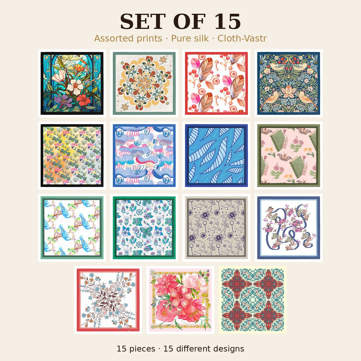 Set of 15