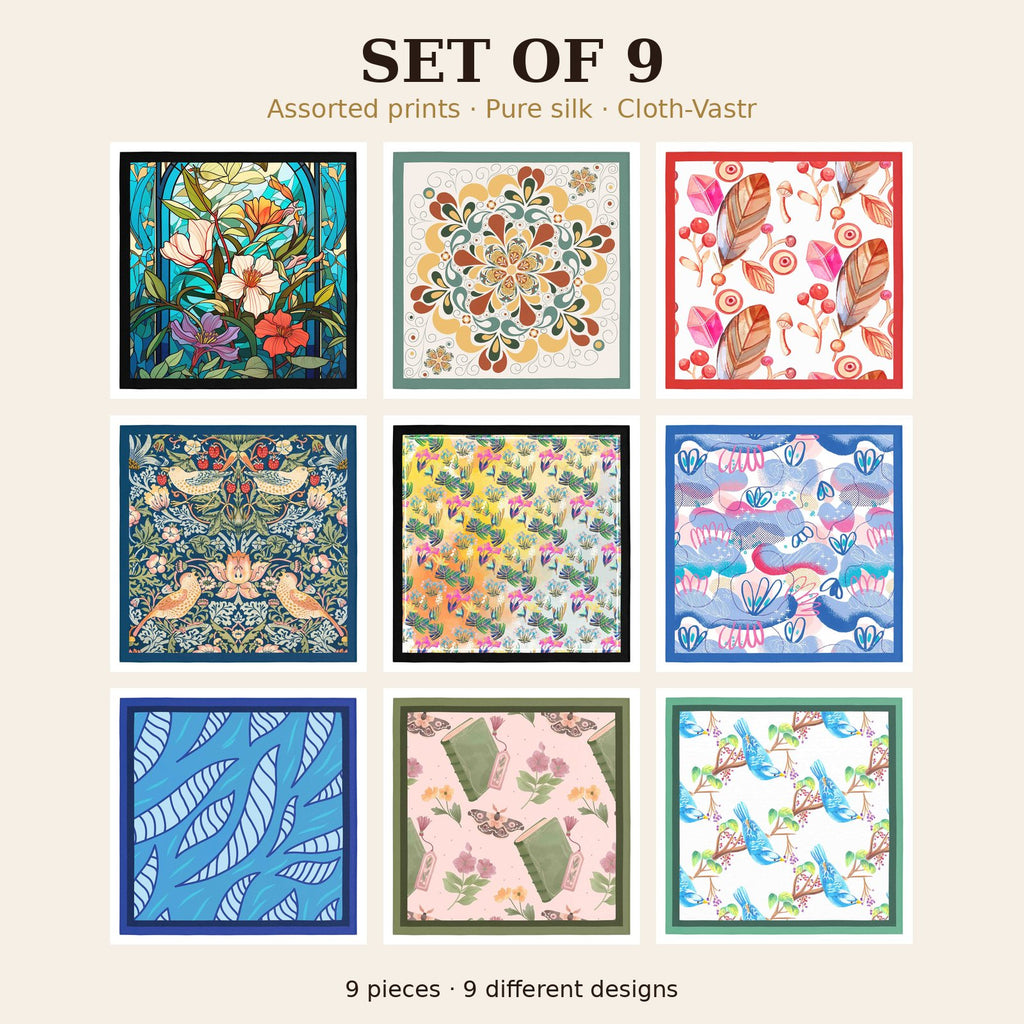 Set of 9