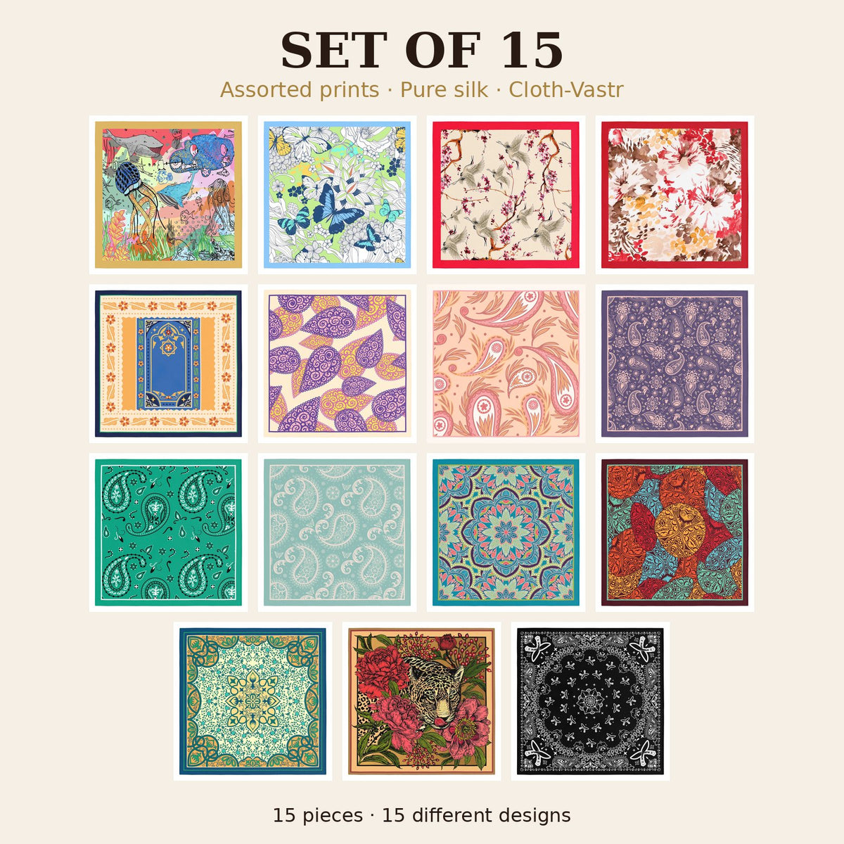 Set of 15