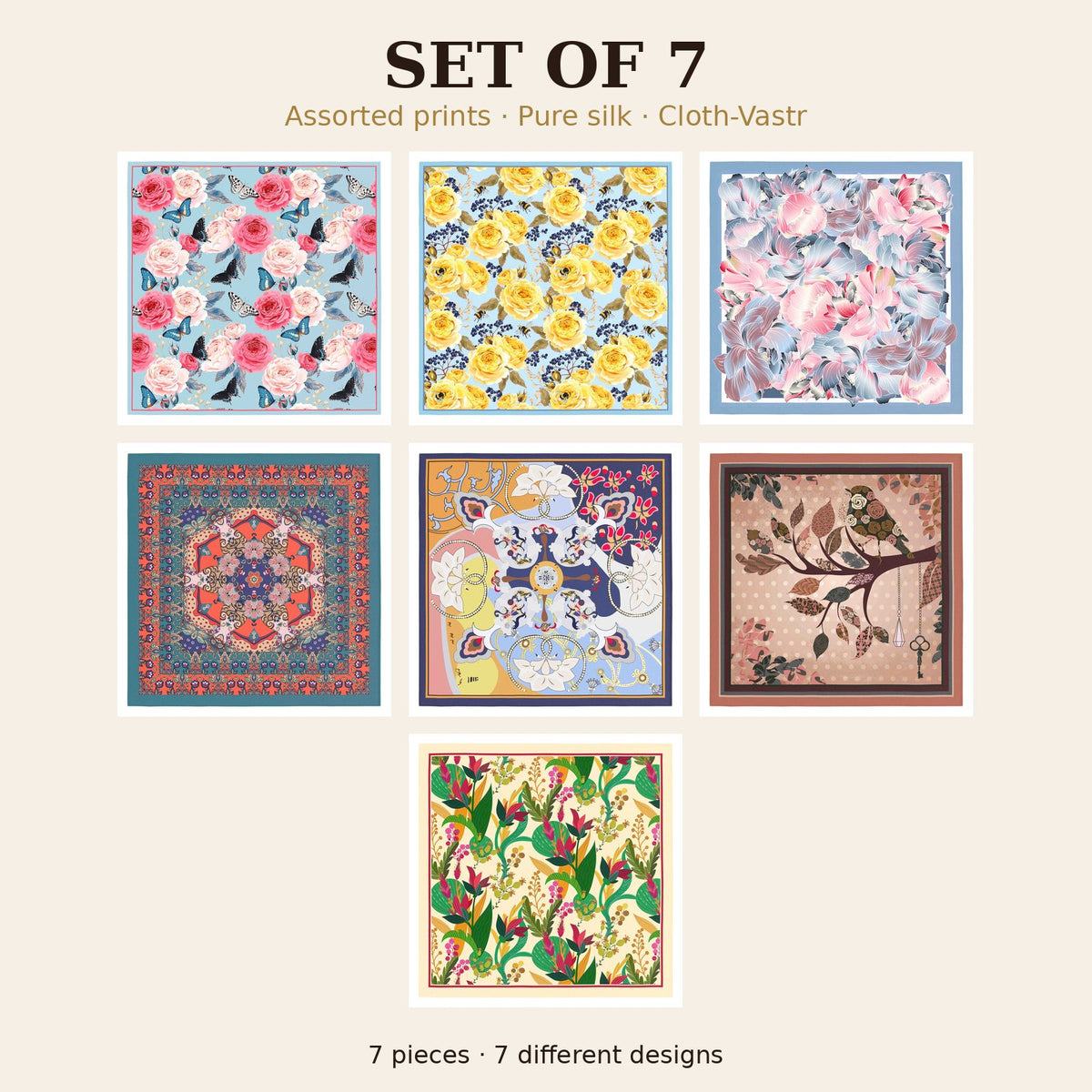 Set of 7