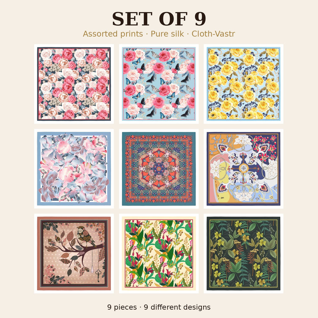 Set of 9