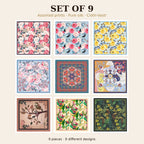 Set of 9