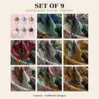 Set of 9
