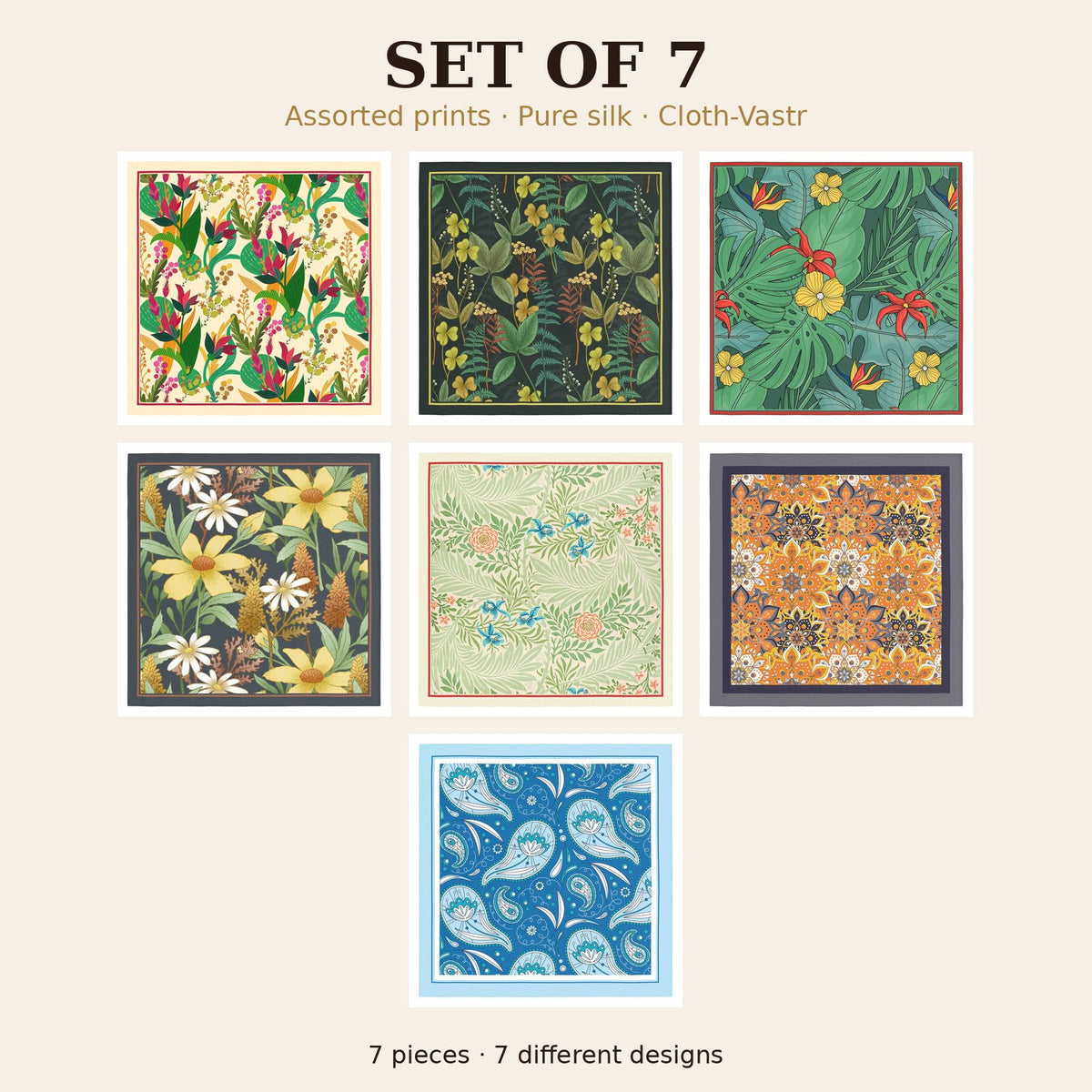 Set of 7