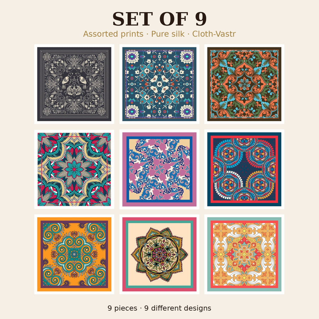 Set of 9