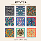 Set of 9