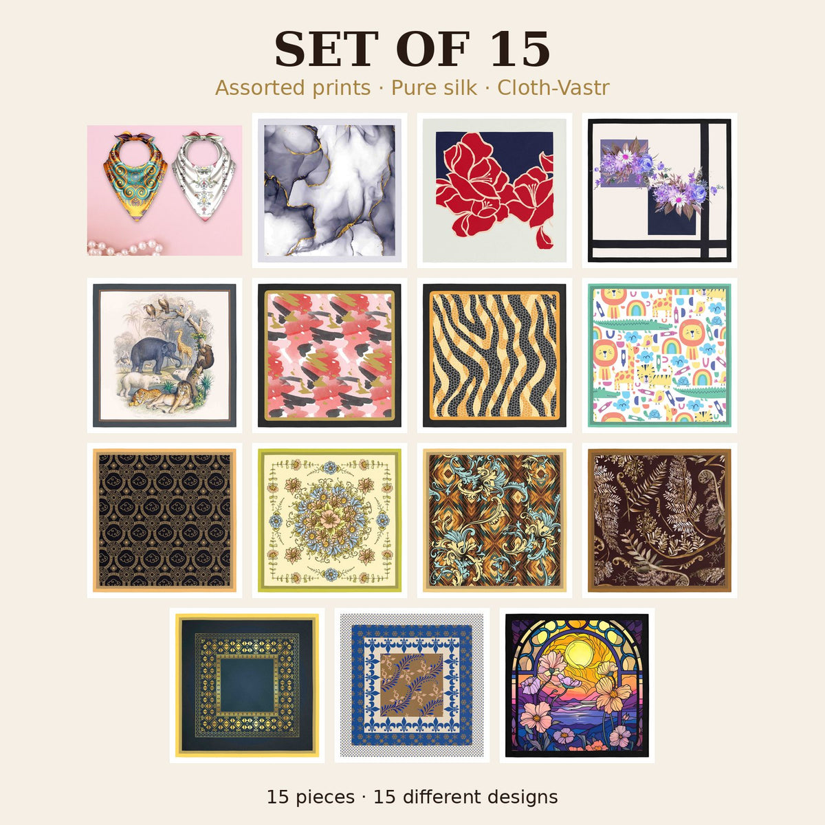Set of 15
