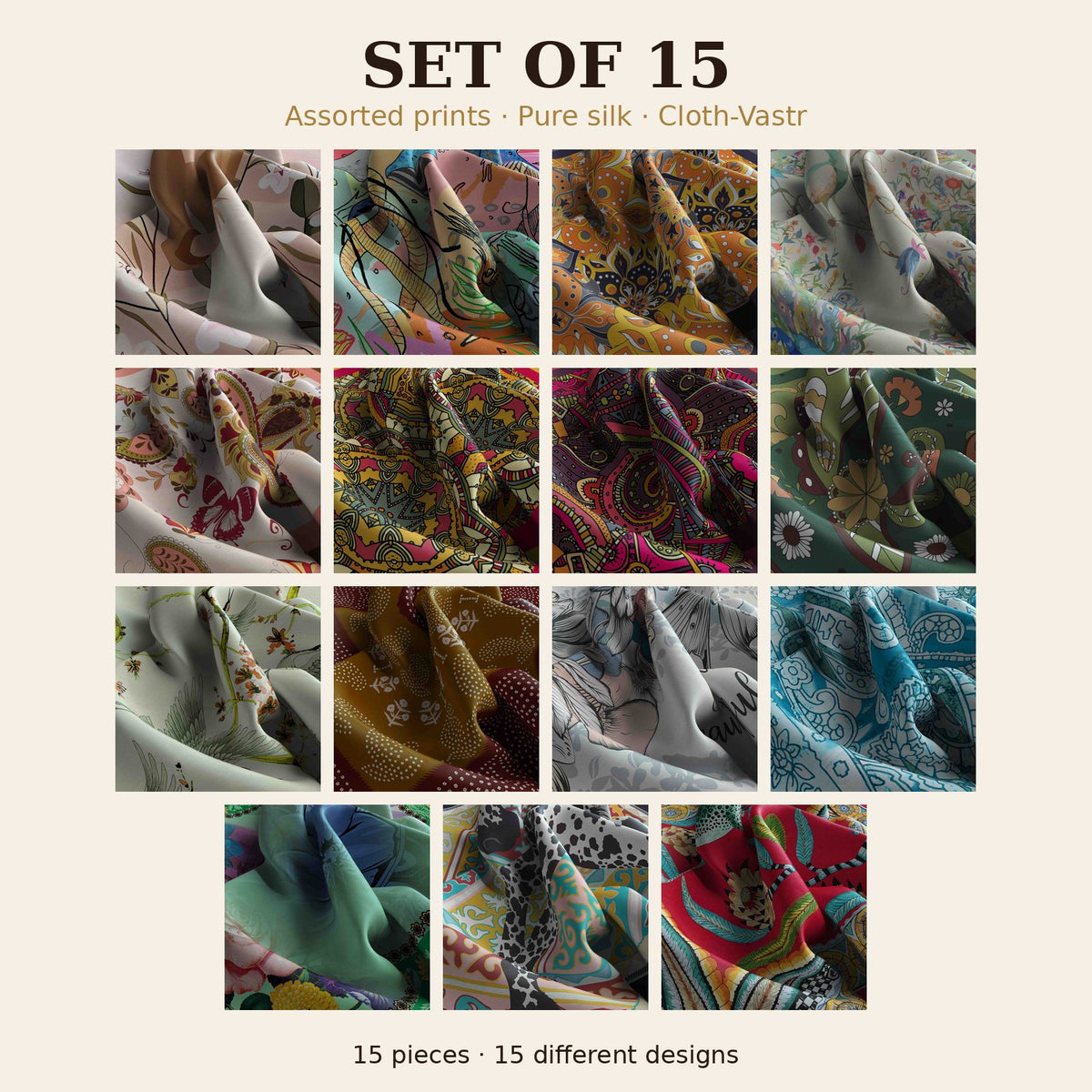 Set of 15
