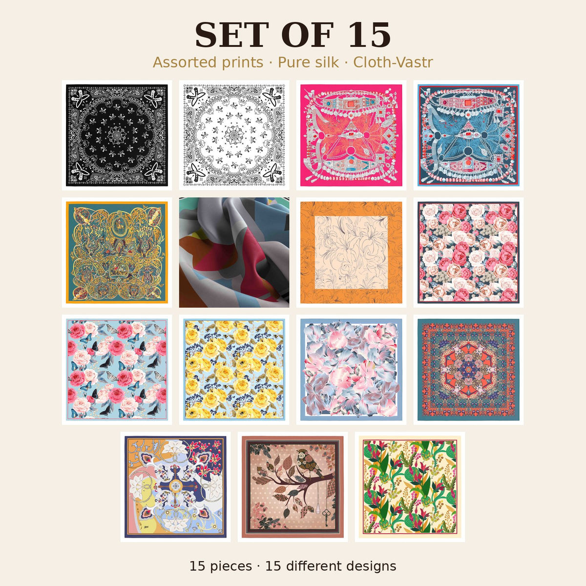 Set of 15
