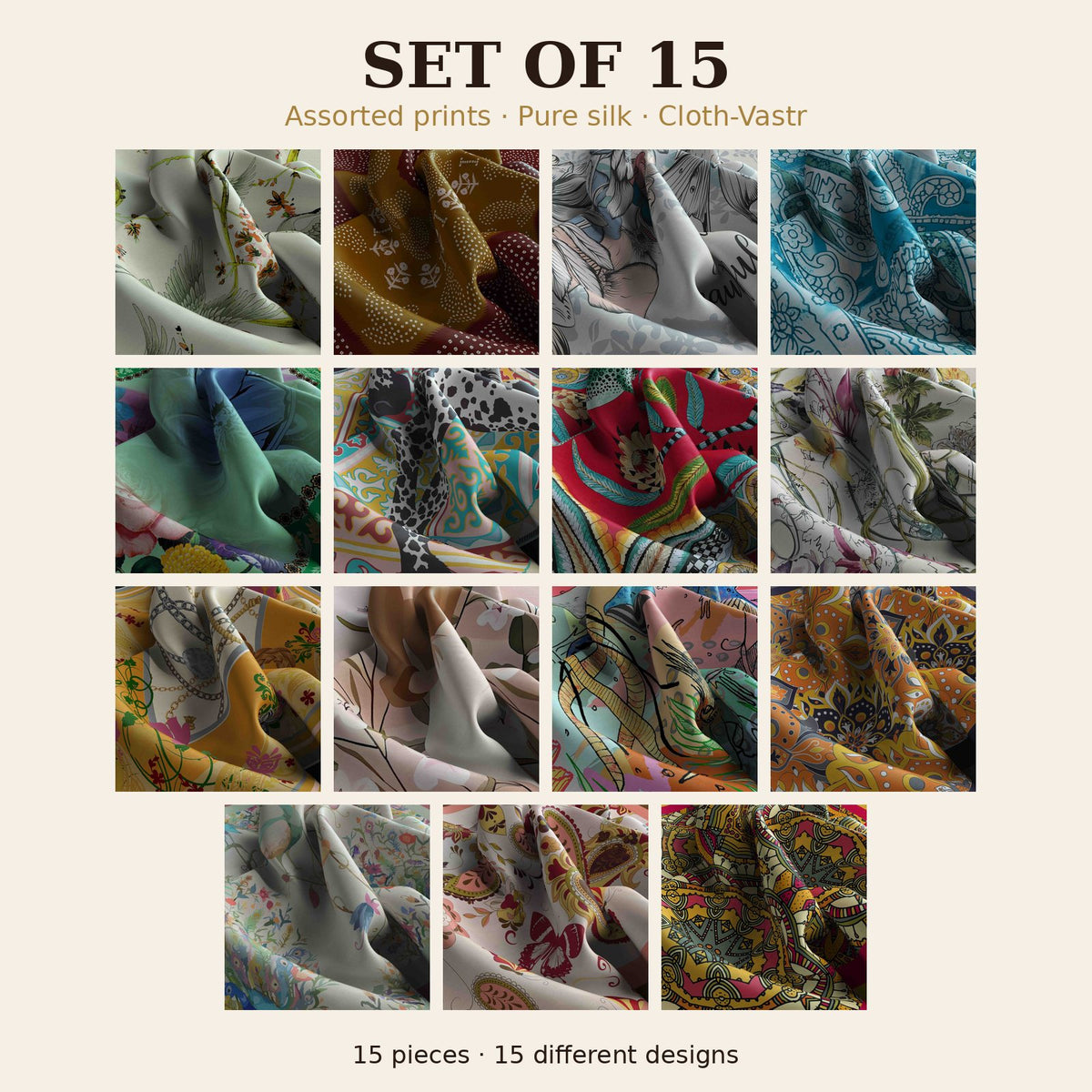 Set of 15
