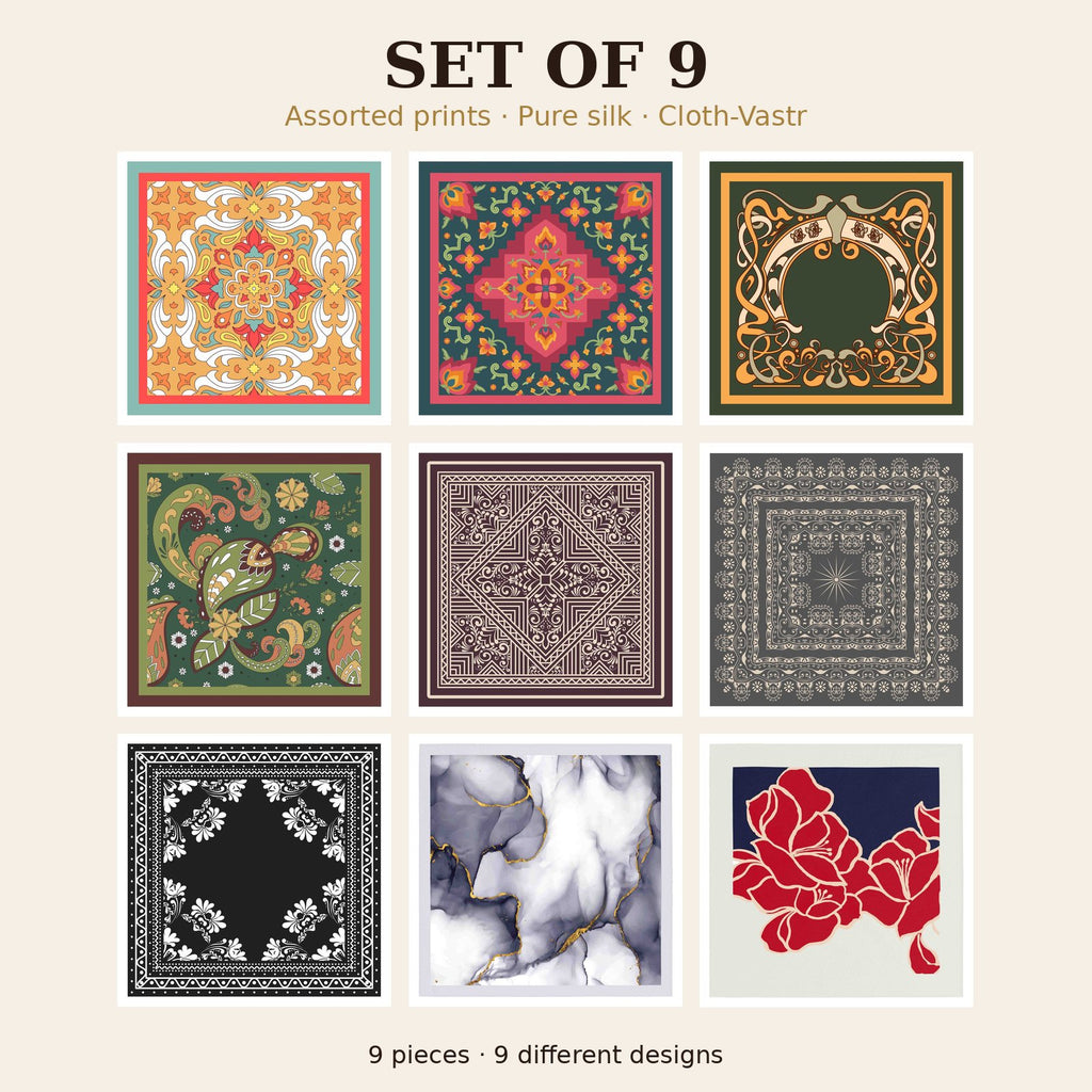 Set of 9