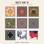 Set of 9