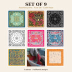 Set of 9