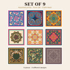 Set of 9