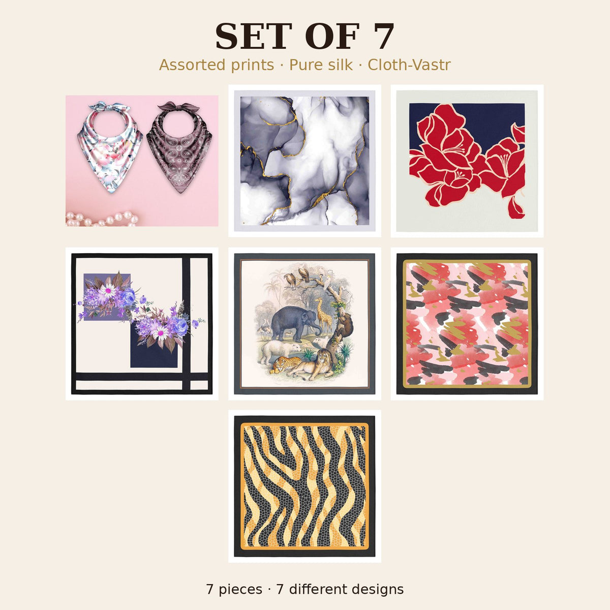 Set of 7