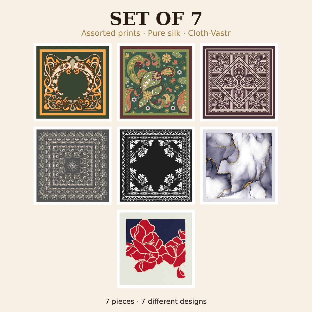 Set of 7