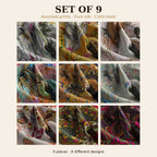 Set of 9