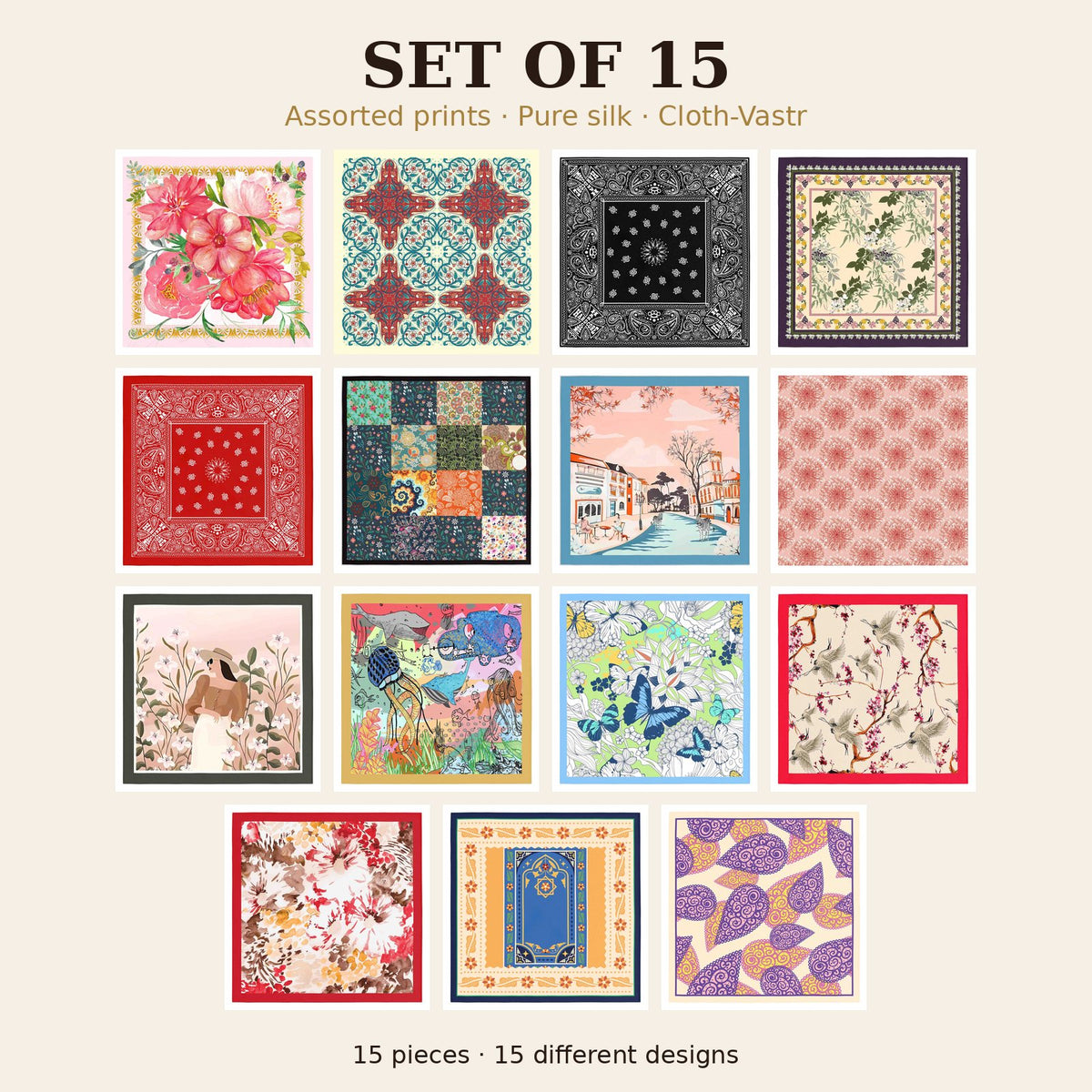 Set of 15