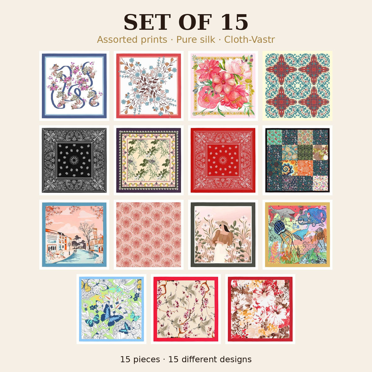 Set of 15