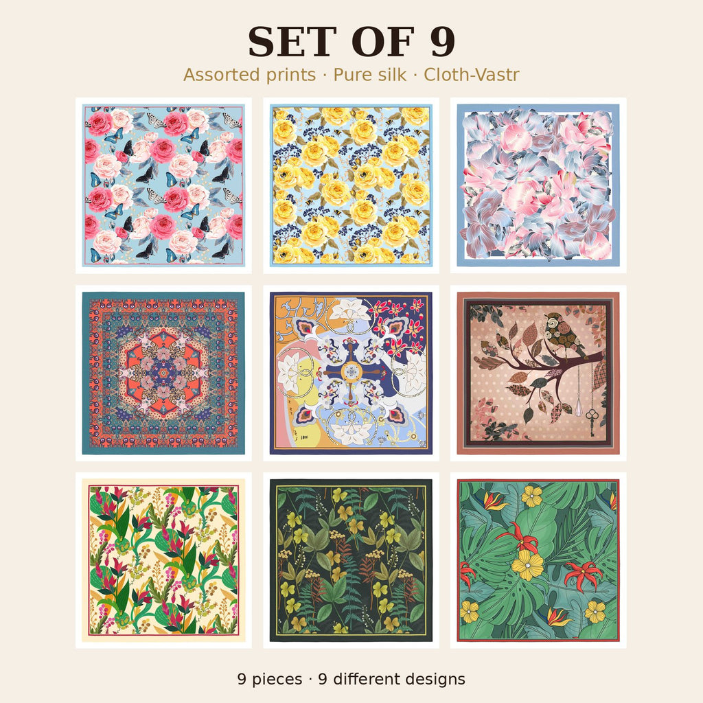Set of 9